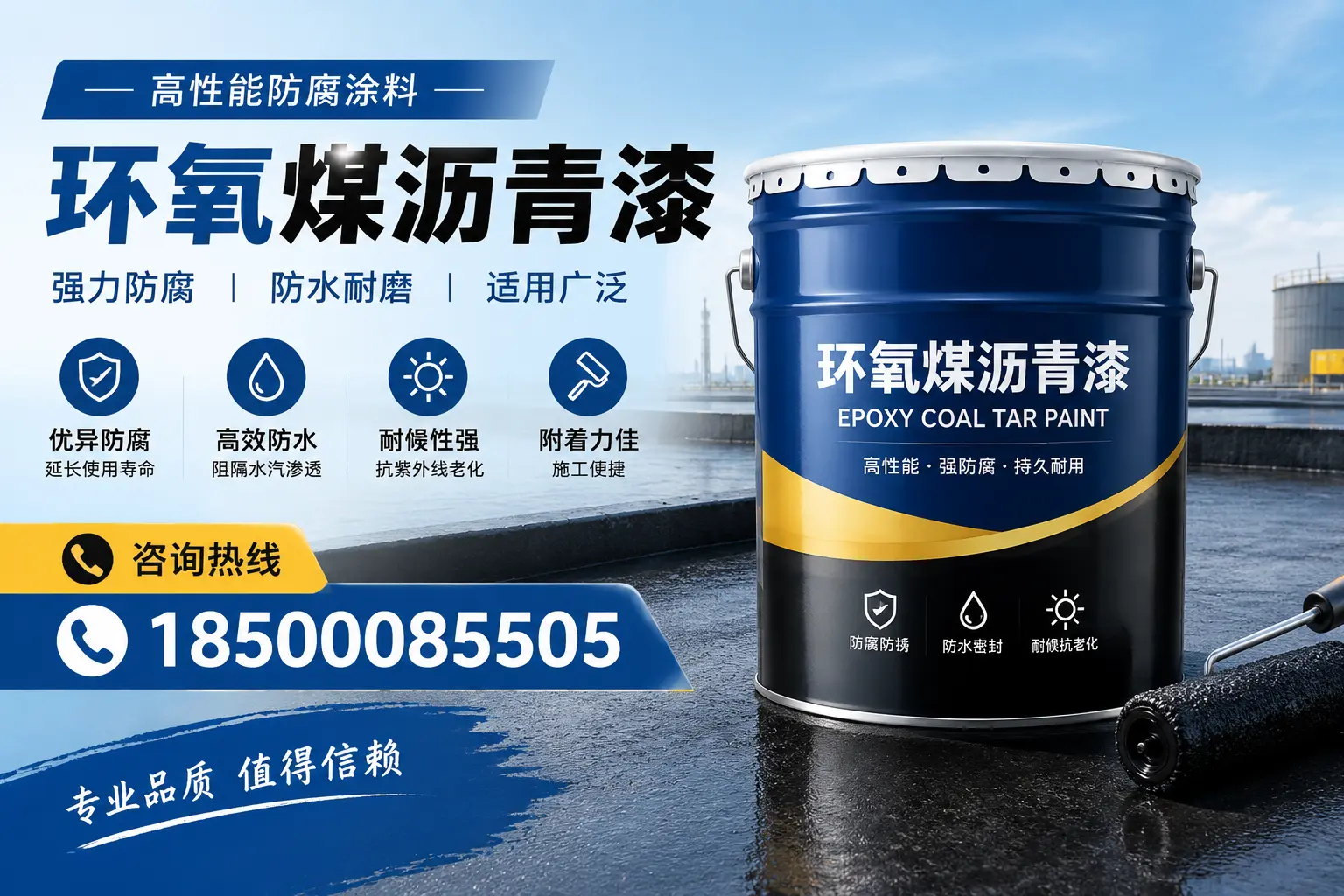 环氧煤沥青漆的主要成分与功能，阿里用户深度了解