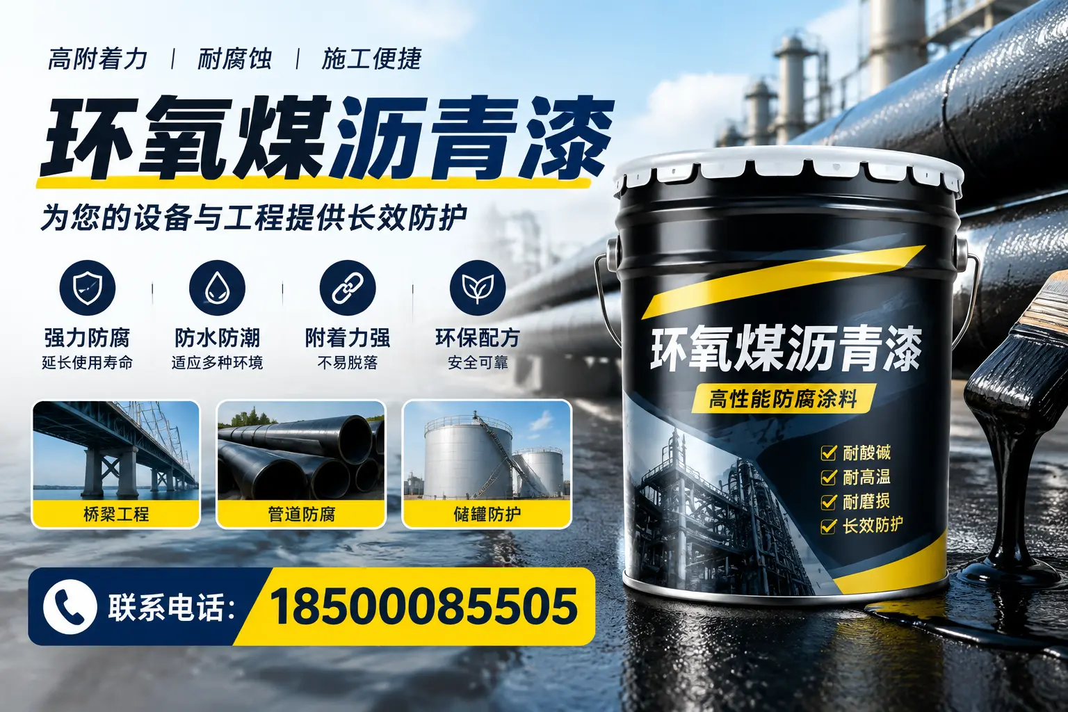 环氧煤沥青漆与其他涂料的对比分析，助力阿里企业决策